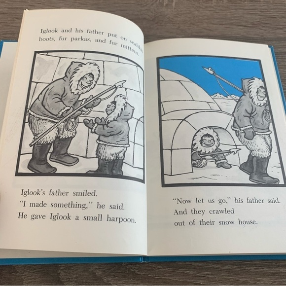 Iglook’s Seal by Bernard Wiseman - Hardcover Story Book - Picture 8 of 11